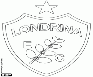 Omalovánka Logo Londrina EC