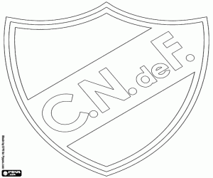 Omalovánka Logo Nacional de Montevideo