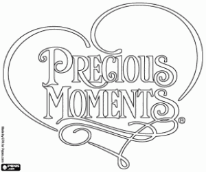 Omalovánka Logo Precious Moments