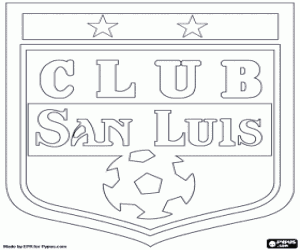 Omalovánka Logo San Luis FC