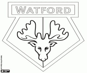 Omalovánka Logo Watford FC