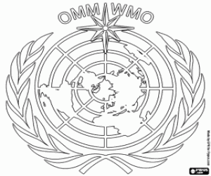 Omalovánka Logo WMO