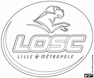 Omalovánka Logo z Lille