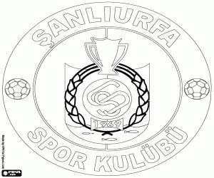 Omalovánka Logo Şanlıurfa SK