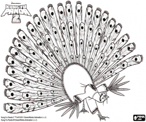 Omalovánka Lord Shen, Kung Fu Panda 2