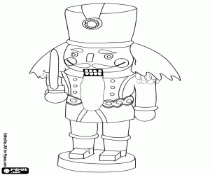 Omalovánka Louskáček, Vánoční dekorace