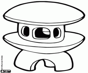 Omalovánka Lucerna z japonské zahrady