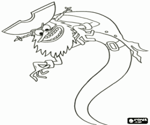 Omalovánka Létající Holanďané, SpongeBob