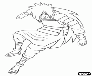 Omalovánka Madara Uchiha, Naruto charakter