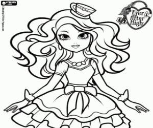 Omalovánka Madeline Hatter, Ever After High