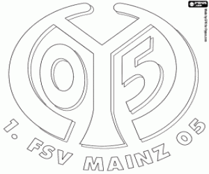 Omalovánka Mainz 05 emblém