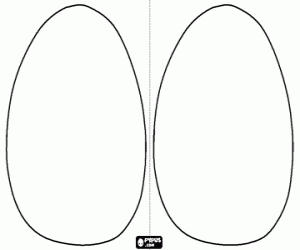 Omalovánka Malovat a zdobit velikonoční vajíčka