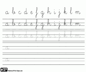 Omalovánka Malá abeceda od A do M