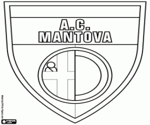 Omalovánka Mantova FC odznak