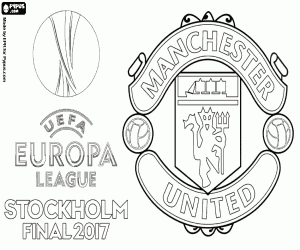 Omalovánka ManU, UEFA Europa League 2016-2017