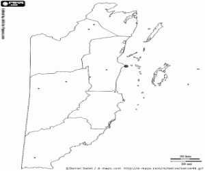 Omalovánka Mapa Belize