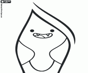 Omalovánka Marceline Abadeer, upír královna