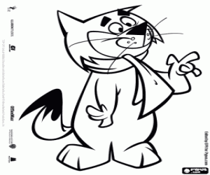 Omalovánka Marnivou kočka Fancy-Fancy