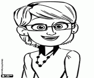 Omalovánka Matka Nate, Sarah