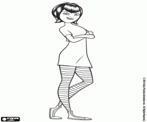 Omalovánka Mavis Dracula, nyní je máma