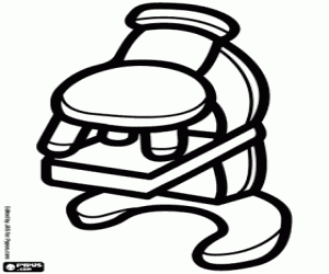 Omalovánka Mikroskop v laboratoři