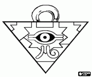Omalovánka Millennium Puzzle, Yu-Gi-Oh