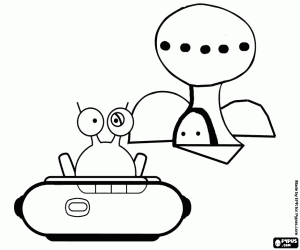 Omalovánka Mimozemský život