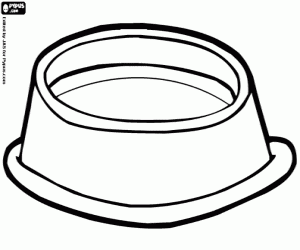 Omalovánka Miska pro kočku