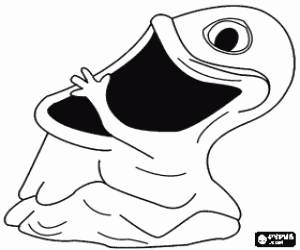 Omalovánka Monstrum bez mozku BOB