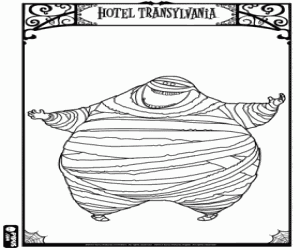 Omalovánka Mumie Murray