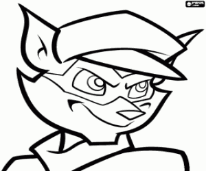 Omalovánka Mýval Sly Cooper
