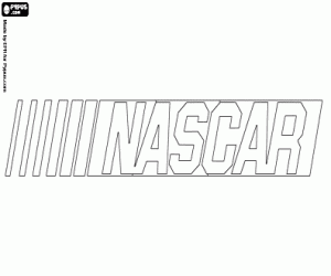 Omalovánka NASCAR emblém