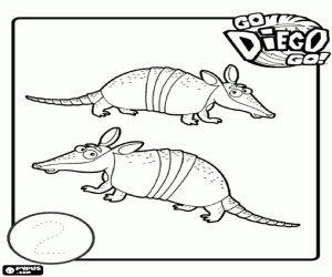 Omalovánka Naučit se číslo dvě