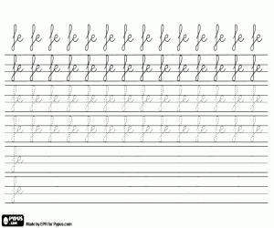 Omalovánka Naučte se psát s FE