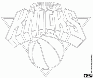 Omalovánka New York Knicks emblém