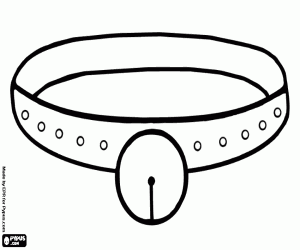 Omalovánka Náhrdelník s saních zvonek