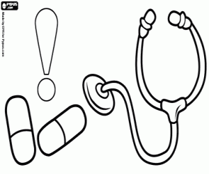 Omalovánka Obezřetné používání antibiotik