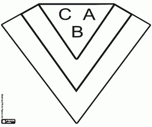 Omalovánka Odznak CA Brown de Adrogué