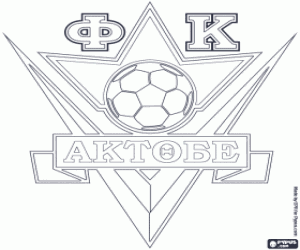 Omalovánka Odznak FC Aktobe