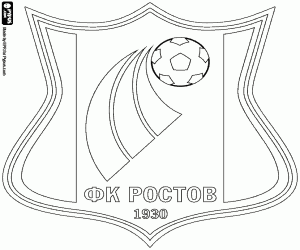 Omalovánka Odznak FC Rostov