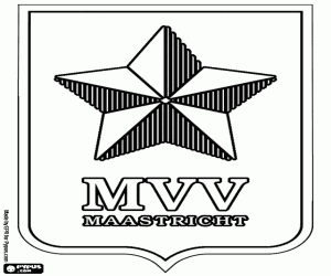 Omalovánka Odznak MVV Maastricht
