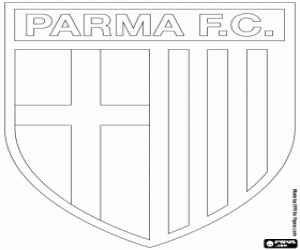 Omalovánka Odznak Parma AC
