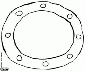 Omalovánka Okno ponorky