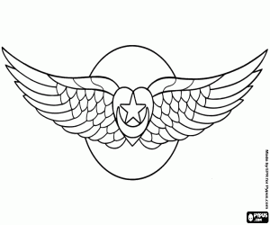 Omalovánka Okřídlené srdce, súfijský symbol