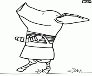 Omalovánka Olivie, charakter Ian Falconer