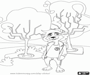 Omalovánka Oloko, online strategická hra