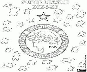 Omalovánka Olympiakos, Superliga 2024-25