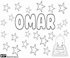 Omalovánka Omar, varianta Umar