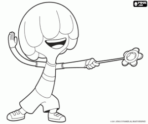 Omalovánka Ongo hraje