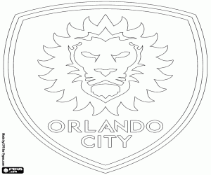Omalovánka Orlando City SC logo